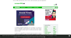 Desktop Screenshot of cursos-fpo.es